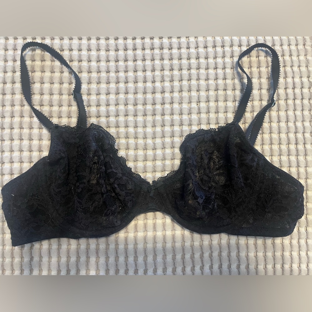 Aerie Black Lace Bra